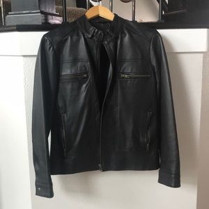 Leather Jacket. Size M. Very good condition.